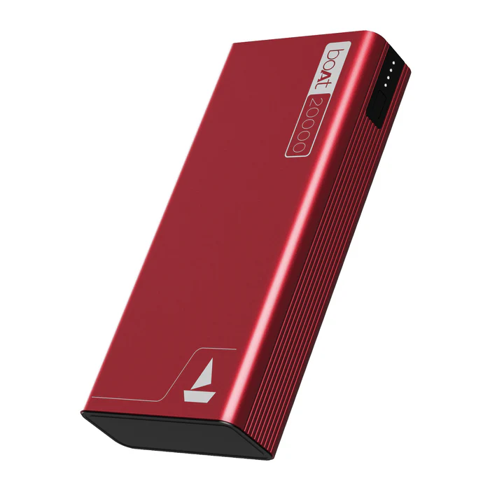 BOAT ENERGYSHROOM PB400 POWERBANK 20000MAH RED  (AM-BPB400PB20000MAHRE1112-RNA)