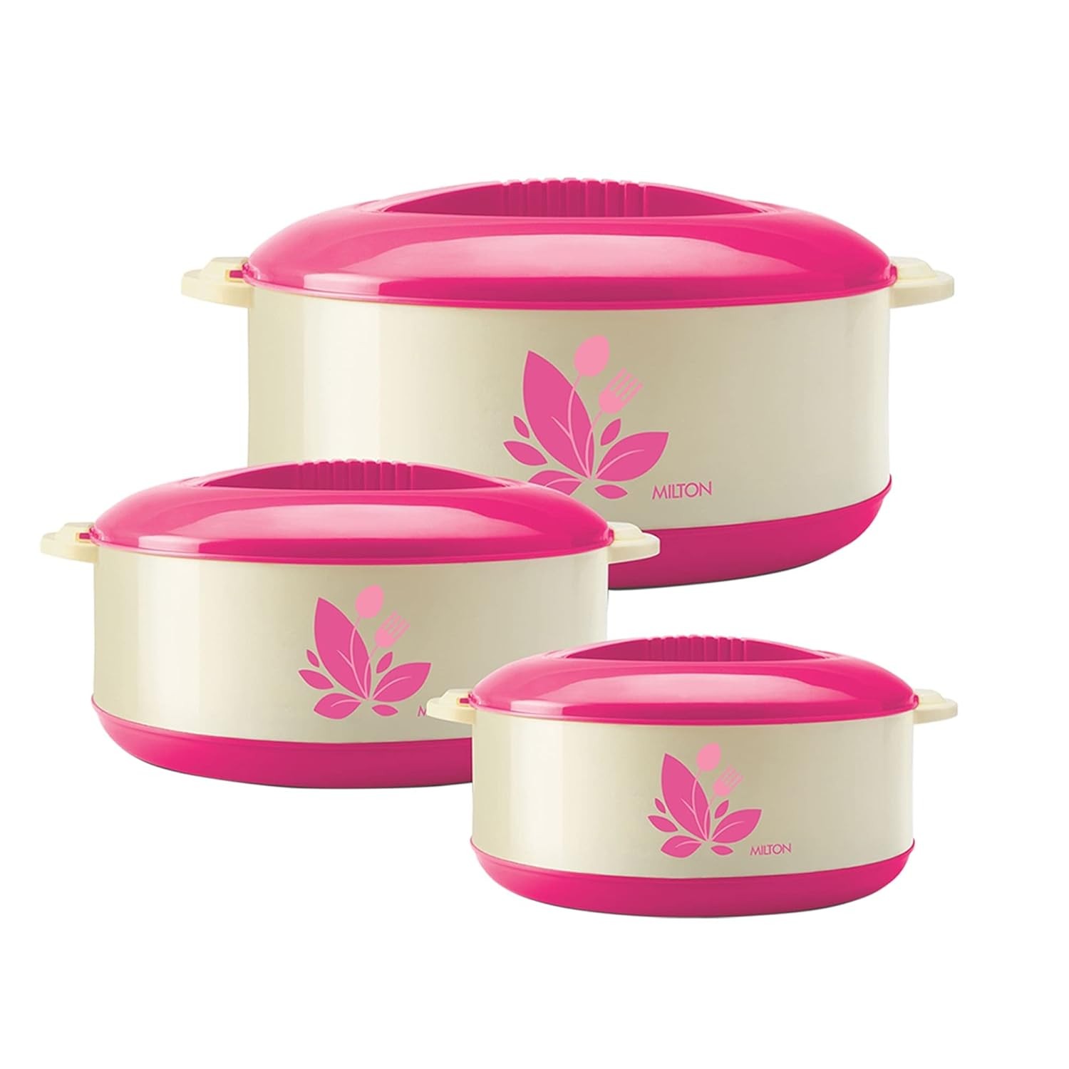 ORCHID 2800 JR GIFT SET CASSEROLE PINK  (AM-ORCC2800PNK467-BM)