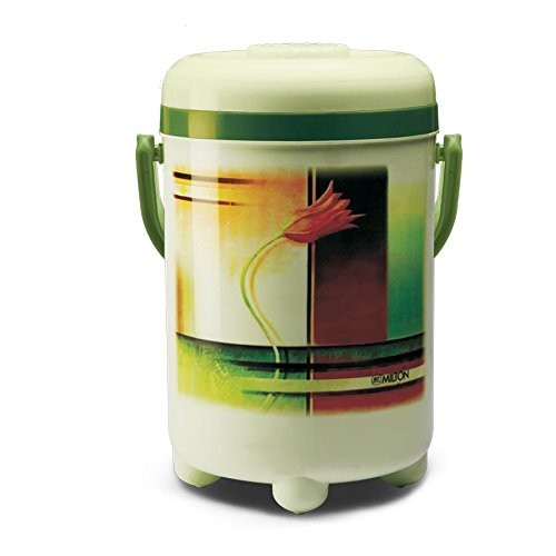 KNIGHT 3700ML 5 CONTAINER TIFFIN GREEN (AM-KN5C3700GR527-BM)