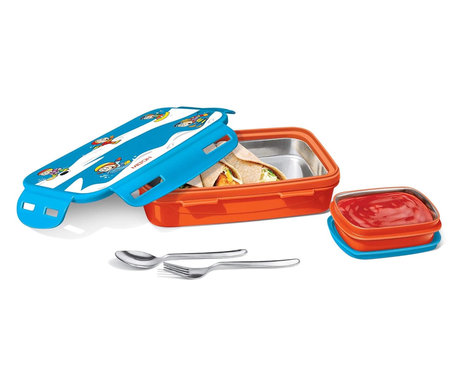 STEELY DELUXE 400ML ORANGE(AM-STSD400OR102-BM)