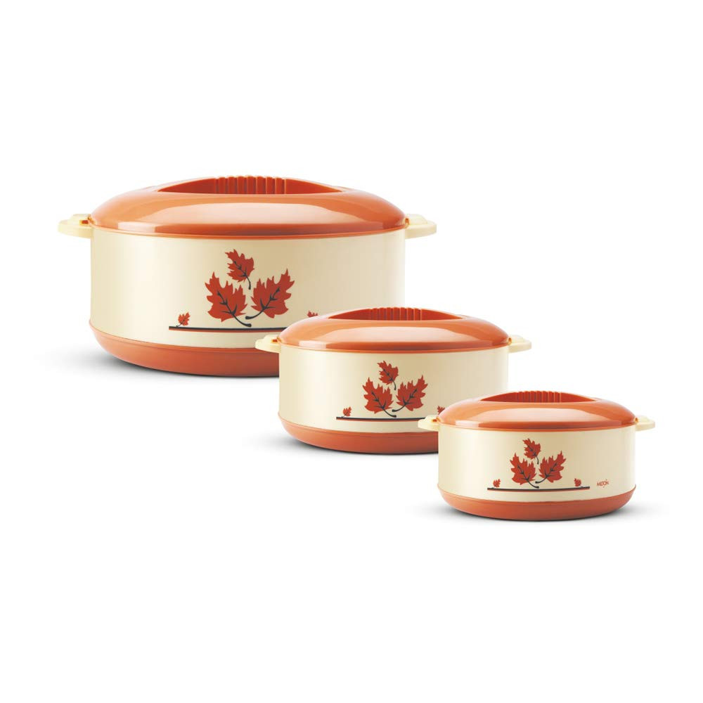 ORCHID 2500 JR GIFT SET CASSEROLE ORANGE  (AM-ORCJRC2500OR523-BM)