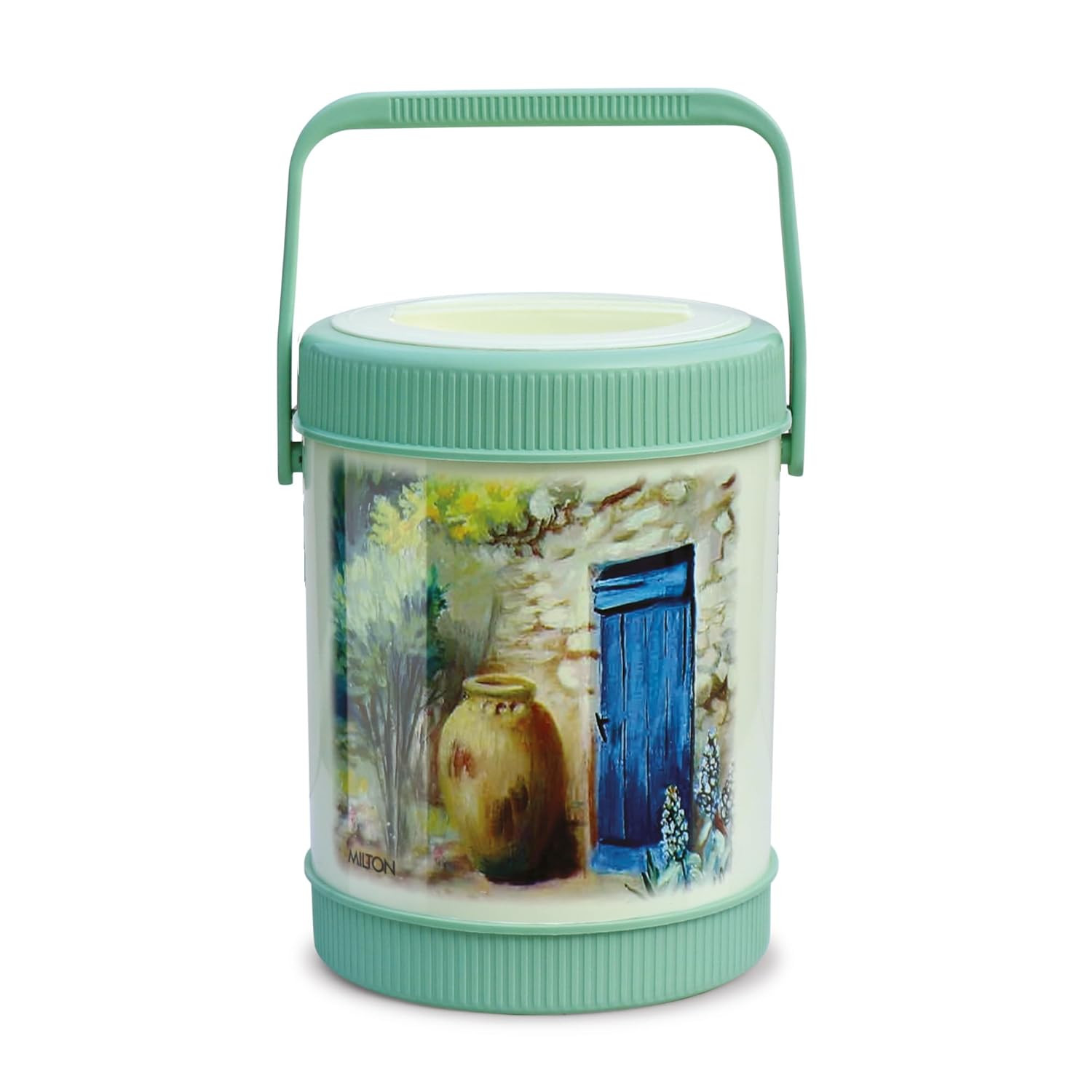 SHERRIF 4 CONTAINER 3000ML LUNCH BOX GREEN (AM-SH4C3000GR577-BM)