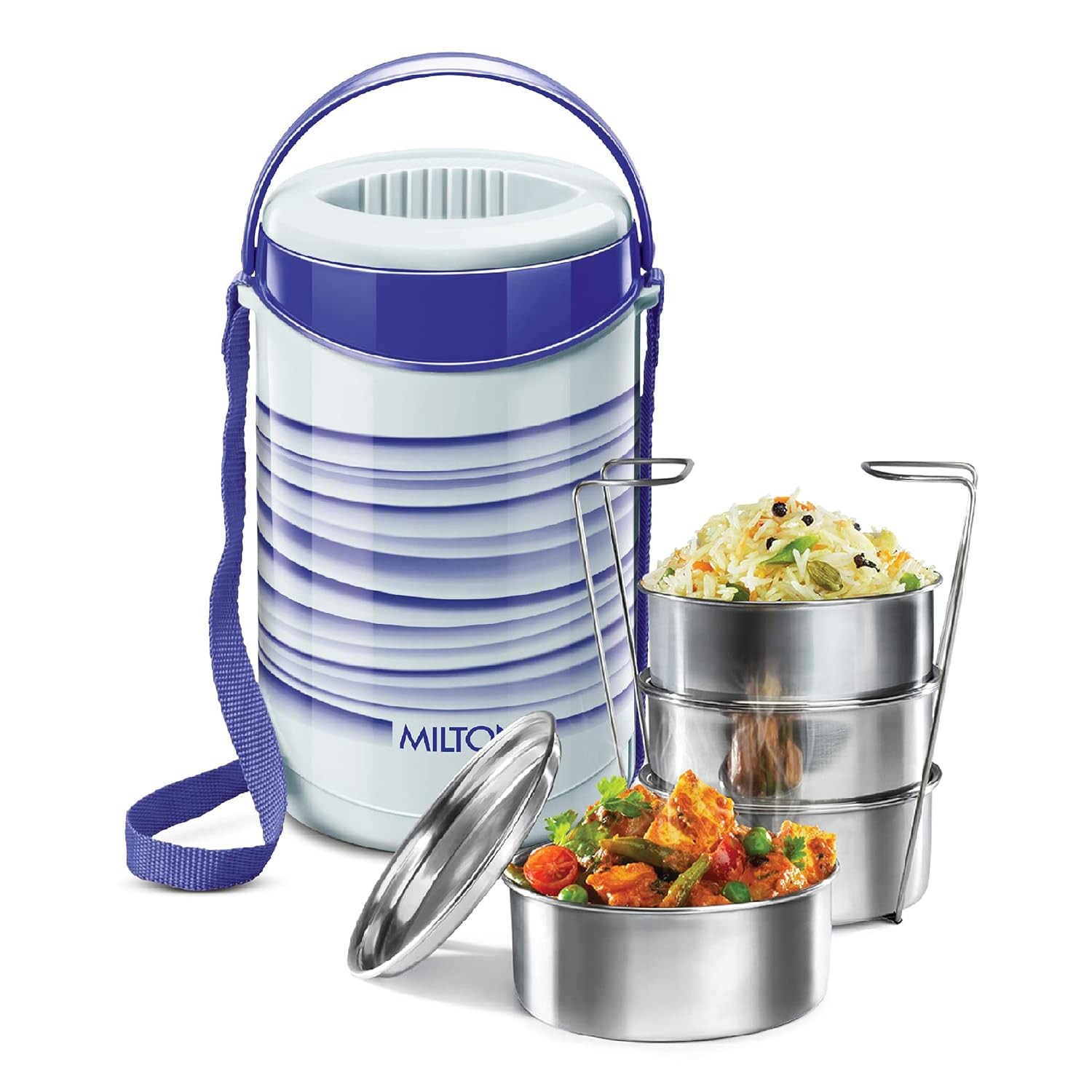 ECONA 1200ML 4 CONTAINER BLUE (AM-EC4C1200BL562-BM)