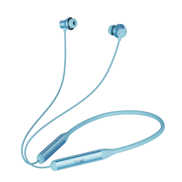 BOAT ROCKERZ 333ANC NEACKBAND BLUE  (AM-BR333ANCNBBL1084-RNA)