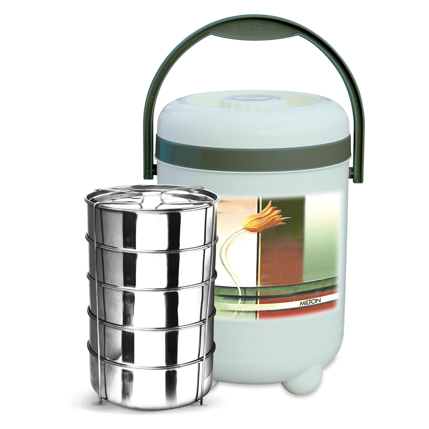 TROJAN 5 CONTAINER 5000ML TIFFIN GREEN (AM-TR5C5000GR580-BM)
